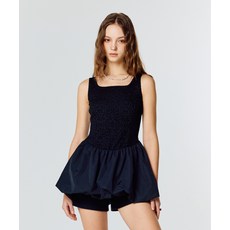 [라티젠] L15 BALLOON ONE-PIECE(BLACK), FREE