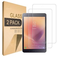 삼성 갤럭시탭A 8.0 2017 호환 방탄 강화유리 액정 보호 필름2장 SM-T380 T380N T385 T385N 케이스나라, 2개