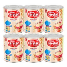 Nestle 네슬레 세레락 6개월 이상 유아용 밀 & 꿀 시리얼 400g, 6개