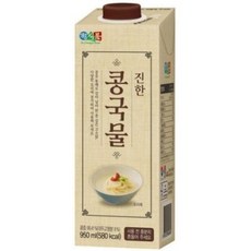 정식품 진한 콩국물, 950ml, 12개