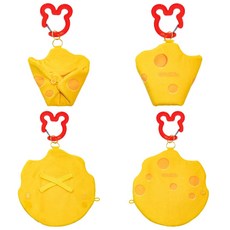 日本OZAKKA 12cm娃衣，精緻娃娃服裝，多款可選，打造百變造型, 起司, 1個