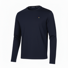 아놀드파마 남성 베이직 라운드 긴팔 티셔츠_CP