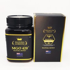 Gobeenz 고빈즈 뉴질랜드 MGO 420+ 마누카 꿀 500g, 1개
