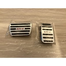 喬安汽車精品 本田CRV5/5.5代專用油門踏板組：防滑免打孔設計，提升駕駛安全與舒適性, Silver, Car
