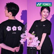 요넥스 262TS005U 남성 여성 티셔츠 체리블라썸 벚꽃에디션