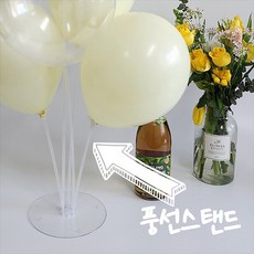 풍선 스탠드 풍선꽂이 세트 3단 7피스, 민트