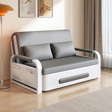 [전국무료방문설치]우리네가구 라텍스 접이식 침대 소파베드 L1, 라텍스 소파침대 그레이