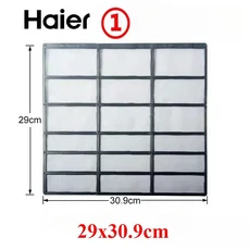 ​Haier 에어컨 필터 용 2pcs 원본 1P 벽걸이 형 AC 방진 항균 포름 알데히드 제거, 03 2pcs as picture