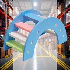 조립 소동물 둥근 다리 애완 장난감 구조물 시설 은신처 사육