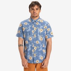 [본사공식]퀵실버 APERO 클래식 반팔 셔츠 (QF21SH008BLQ)