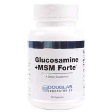 DOUGLAS LABORATORIES 無麩質葡萄糖胺MSM膠囊, 1個, 60 件