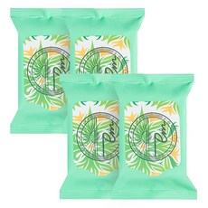 그린시카 휴대용 여행용 저자극 화장 지우는 클렌징 티슈 20매, 8개, 20매입