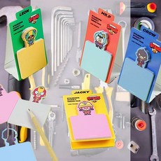 브롤스타즈 메모지 미스터P 귀여운 준비물 스탠딩 부착식 세우는 스티커