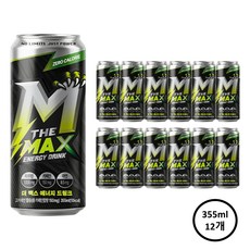 동화약품 더맥스 에너지드링크 355ml 12개, 12개입, 355g