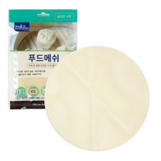 포장백서 실리콘 푸드매쉬 깔개 원형, 22cm, 5개