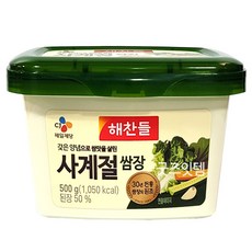 해찬들 사계절 쌈장, 500g, 2개