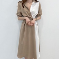 여름정장원피스 상견례 하객룩 플레어 아나운서