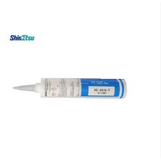 신에츠 KE-441 RTV 실리콘 저점도 흐름성 접착제 전기 절연 카트리지 300ml, KE441 백색 300ml, 1개