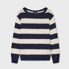 후아유 여성 Loosefit Stripe Pullover WHKAG2345F 456644