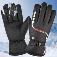 메쉬장갑 보온 레드 스포츠장갑 방풍 패딩장갑 융털 오토바이, 본상품, 단일옵션