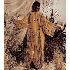 비치로브 여성 패턴 루즈핏 롱 가디건 로브 여름 R82