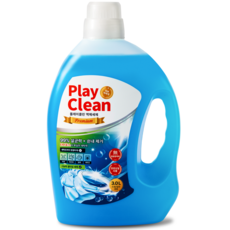 플레이클린 알칼리 액체세제 대용량 고농축 찌든때 쉰냄새 땀냄새 얼룩제거 세탁세제, 1개, 3L