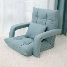 소르베어 수유의자 암체어 1인용 쇼파 독서 휴식, 1개, 추천 숏 5단 민트 테크 패브릭