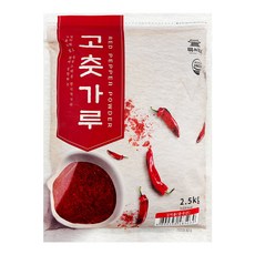 류씨네 김치용 고춧가루 수입 2.5kg, 1개