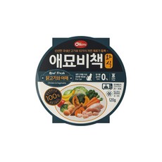 애묘비책 화식사료 닭고기 야채 120g 고양이 반려묘 애묘 레트로트, 닭+야채, 1개