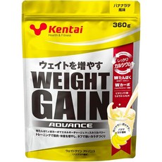 Kentai NEW 웨이트게인 어드밴스 바나나라떼 360g, 1개, 1g