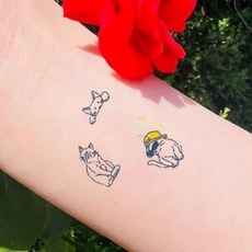 타투스티커 캣 일회용문신