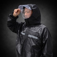 VEGA 프리미엄 오토바이 라이더 배달 방수 우비 상하세트, 기본형(메쉬안감없음)