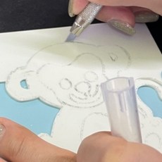 지우개 조각용 고무판 diy 그림 나만의 도장만들기