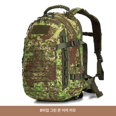 군용 등산 미군 배낭 백패킹 백팩 가방, 20-35리터, 1ml