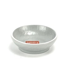 원형 찬기 앞접시 무광그릇 반찬접시, 로코 그레이 원형찬기 SK-109