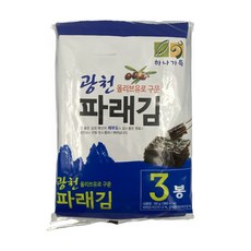 [농협] 하나가득 광천 파래김, 3개, 20g