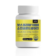 보스웰리아 1000 소연골 콘드로이친 식약청인증 HACCP 1000mg, 1개, 100정