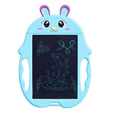 스마트 전자칠판 노트 메모 보드 그림패드(동물 토끼), 토끼블루, 토끼블루