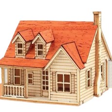 소형 미니어처 축소 웨스턴하우스2 토탈공예재료 어린이미술재료 63366PC 1(EA)