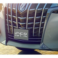 IDFR ODE TOYOTA ALPHARD 30系 19年式 汽車鍍鉻柵欄飾條 前網飾條, 1個