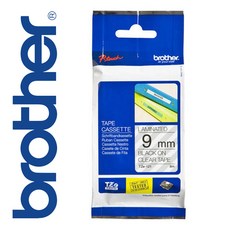 *정품* [ 브라더 ] 라벨테이프, TZe121 [9mm 투명/검정글씨], 1개