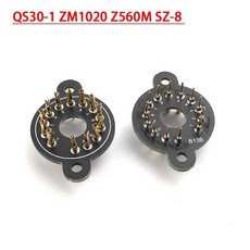 Nixie 튜브 홀더 소켓 플러그 IN14 IN12 IN18 IN-8 QS18-12 IN-19 IV-11 IV-17 글로우 시계 전자 튜브 QS27-1 QS30-1 IN-4, 08 QS30-1