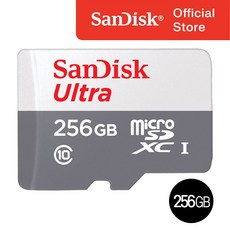 샌디스크 마이크로 SD카드 SDXC ULTRA 울트라 QUNR 256GB, 1개