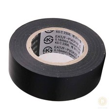 스토어-정유 태영 절연테이프 19mm 10M 불티방지포, 흑색