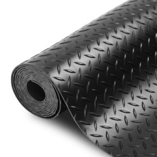 SEAL 1.2 x 1.8m4 x 6피트 프리미엄 차고 바닥 매트 단색 2.8mm 두께의 레이 플랫 블랙 상업용 등급 튼튼한 주차 매트 차고 바닥 골프 카트 방수/얼룩