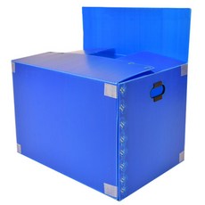 뉴프라테크 이사박스 고강도 5T(mm) 단프라박스 이삿짐박스 이사짐박스, 청색, 1개