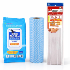 다벤(DAVEN) 주방 청소용품 세트 청소박사 일회용수세미 오염방지시트지, 1세트, 청소박사, 일회용수세미, 오염방지시트지