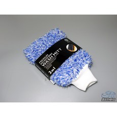 【逸品汽車百貨】《熱銷歐美》超細絨毛纖維洗車手套 雙面加厚 珊瑚絨手套 擦車手套 羊毛手套 洗車海綿 熊掌手套 洗車工具, 1個, 單片價格(一隻手用)