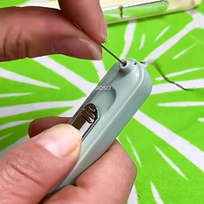 바느질 실끼우개 실뜯개 포함 투인원 제품, 2개, 단일