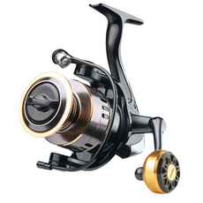 【隔日到】HE捲線器 金屬漁輪 紡車輪 釣魚捲線器 6KG煞車力 左右手可互換 前打輪 磯釣 海釣 船釣 池釣 溪釣 路亞 小搞搞, HE3000型(金屬握丸)